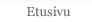 Etusivulle